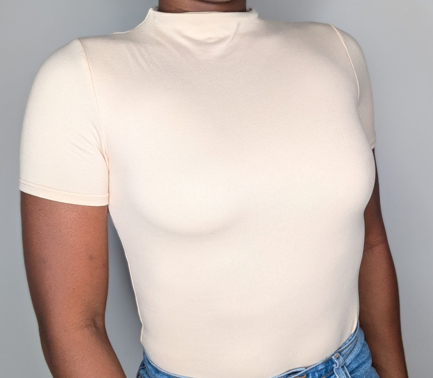 Mock Neck Bodysuit