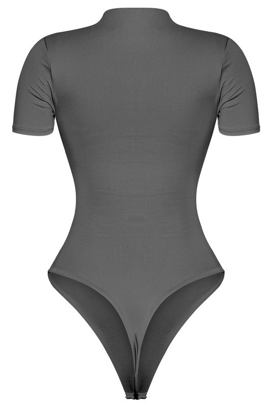 Mock Neck Bodysuit