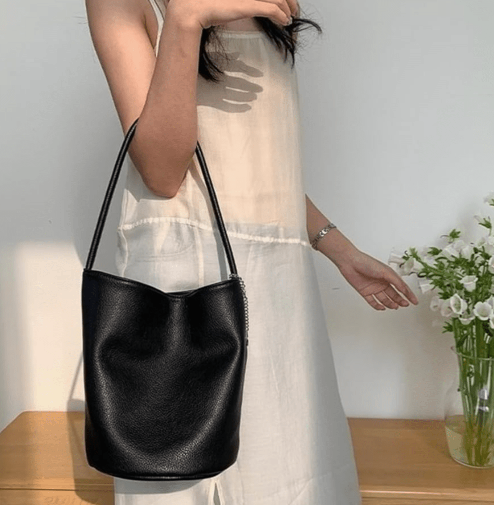 Soluna Bucket Bag - Black - Annason