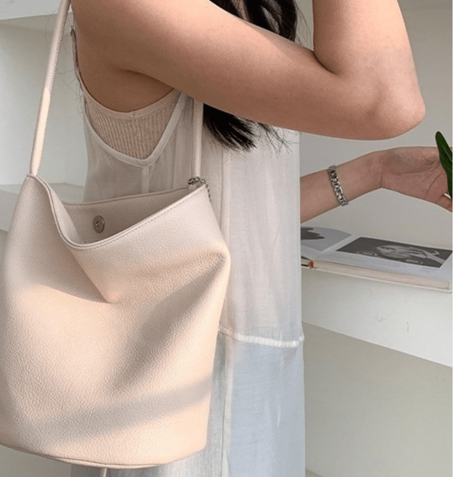 Soluna Bucket Bag - Cream - Annason